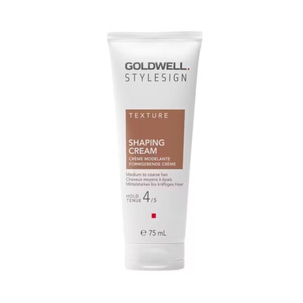 Shaping Cream er en virkelig skøn voks til håret. Den er til dig med det korte eller mellemlange hår. Hårvoksen er perfekt til at definere frisuren og giver dig uanede muligheder for at style dit hår.  Voksen er i en tube og gør det let for dig at bruge den. Den er på vandbasis, så den er let at få ud af håret igen. Den har et hold på 4 ud af 5 og giver dig et stærkt hold uden du får fornemmelsen af  håret bliver stift. Denne lækre voks til håret er både til mænd og kvinder.  Når du bruger Texture Shaping cream får du også tilført glans til håret. 75 ml.