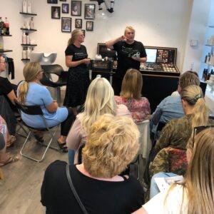 Makeup aften med Radiant Professional hos Somé hair and makeup art