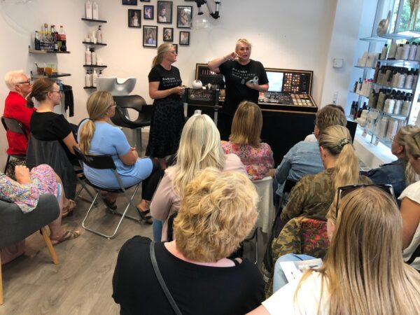 Makeup aften med Radiant Professional hos Somé hair and makeup art