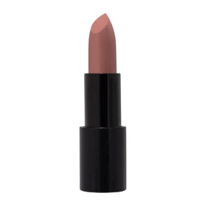 Mørkere Nude glossy lipstick nr. gl 102 fra Radiant. forhandles hos Somé hair and makeup på shoppen eller fysisk i Horsens