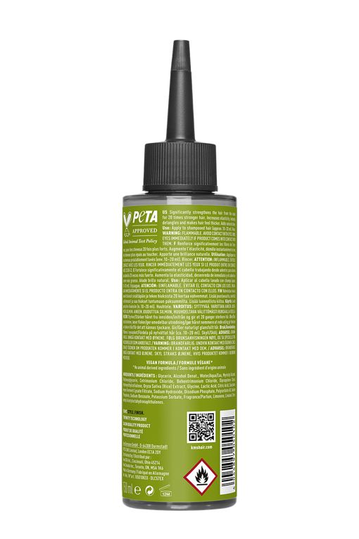 Liquid Strengyh Rimse bruges som letvægts pleje i det fine hår ( i stedet for balsam / conditioner ). Fordeles nyvasket hår og skylle ud med det samme. Giver håret protein og styrker det over tid. Gør håret let at rede ud efterfølgende. Genialt til skandinavisk hår